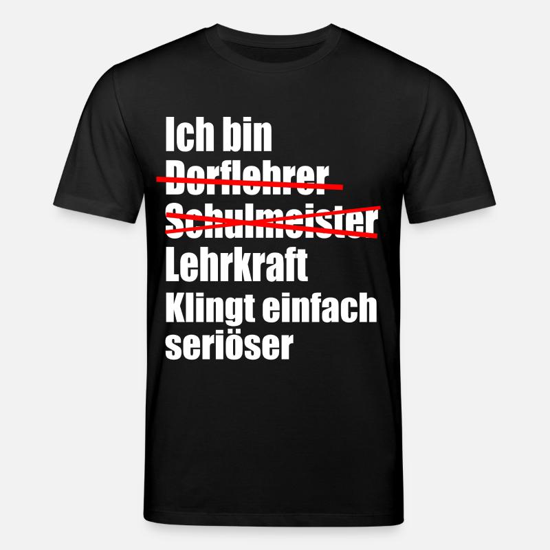 Lehrer Studium Abschluss bestanden - Stanley/Stella Unisex Bio-T-Shirt CREATOR - Schwarz
