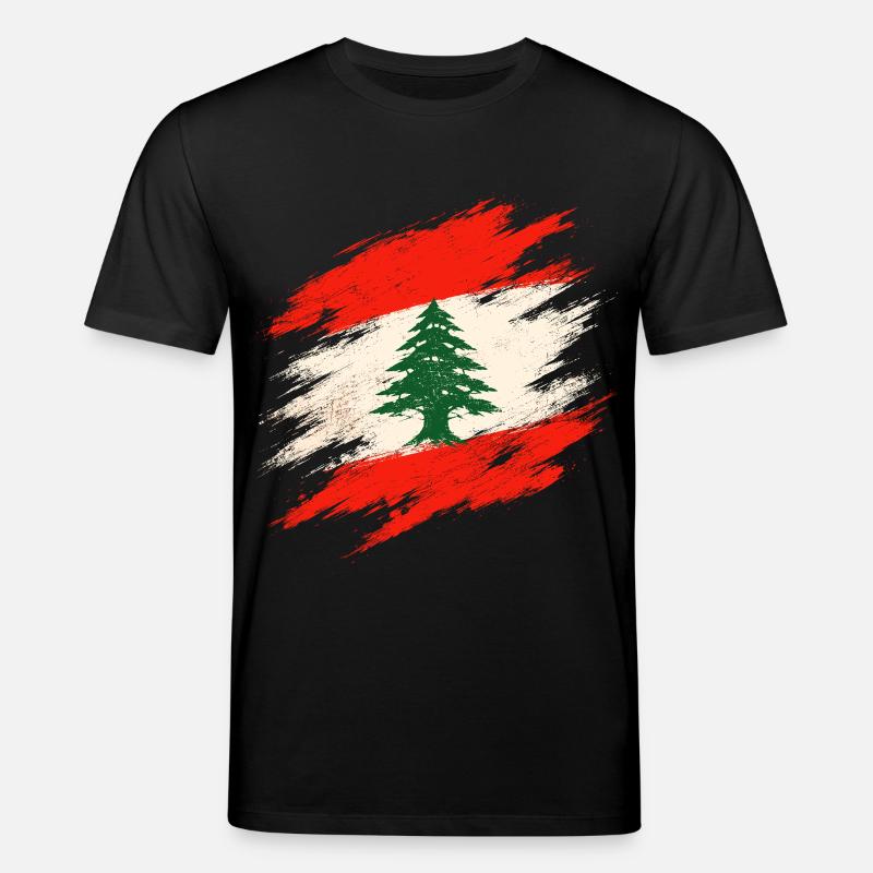 Liban Libanais - T-shirt bio CREATOR Stanley/Stella Unisexe - noir