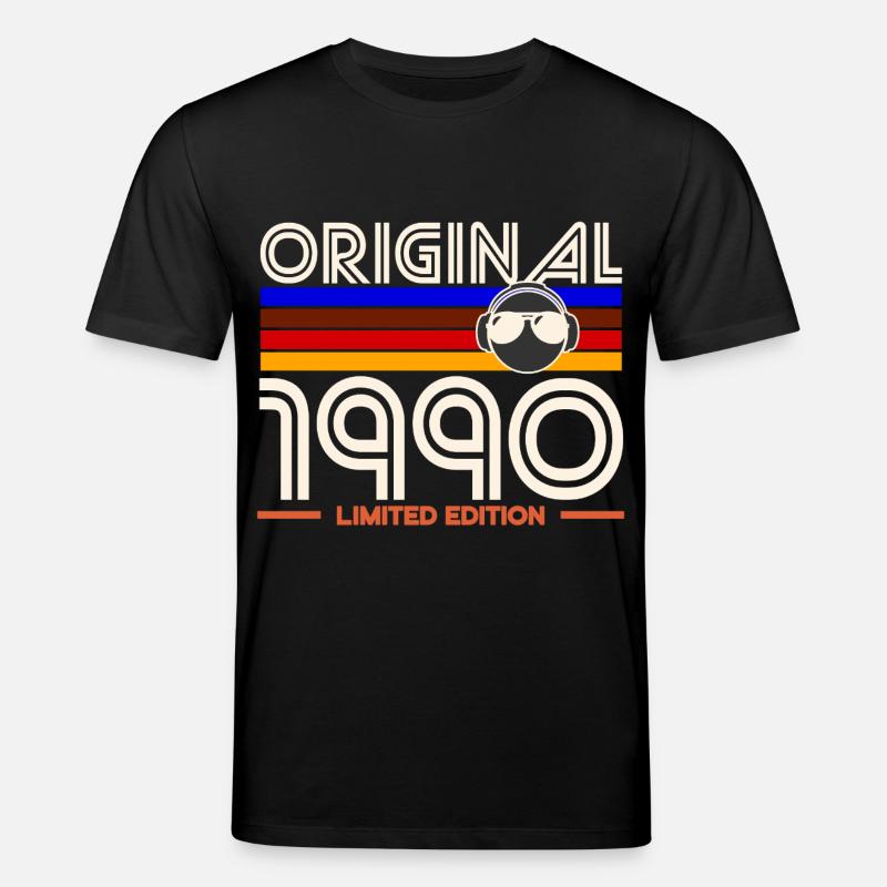 Original 1990 Edition Limitee - T-shirt bio CREATOR Stanley/Stella Unisexe - noir