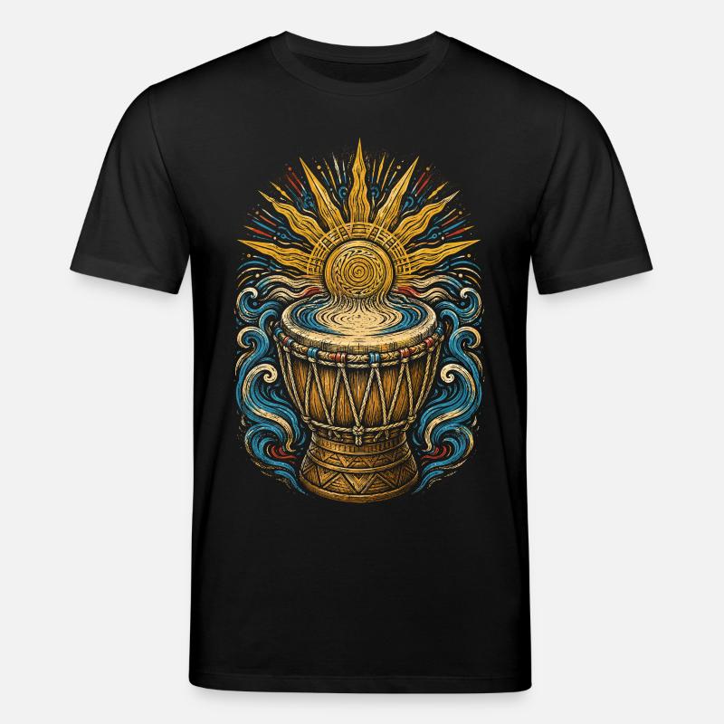 Belize Belizean Root - Stanley/Stella CREATOR Unisex Organic T-Shirt - black