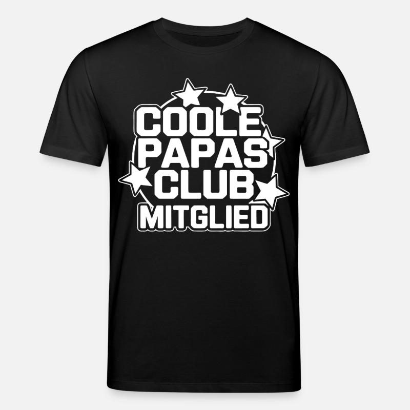 Membre du club Cool Dad - T-shirt bio CREATOR Stanley/Stella Unisexe - noir