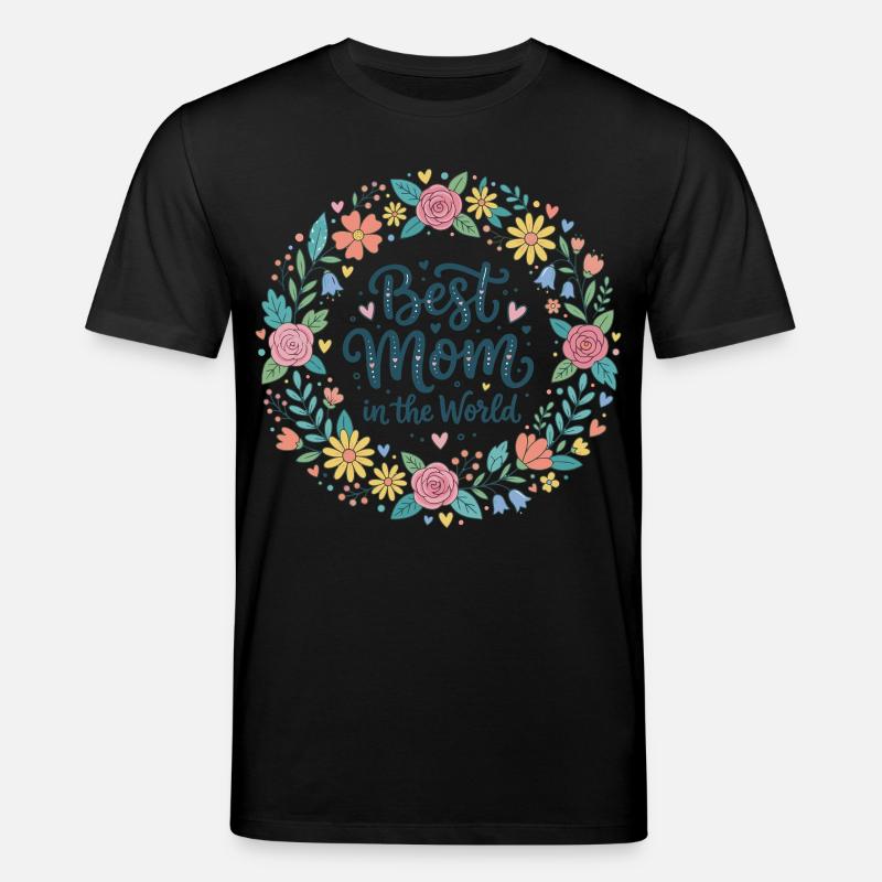 Beste Mama - Stanley/Stella Unisex Bio-T-Shirt CREATOR  - Schwarz
