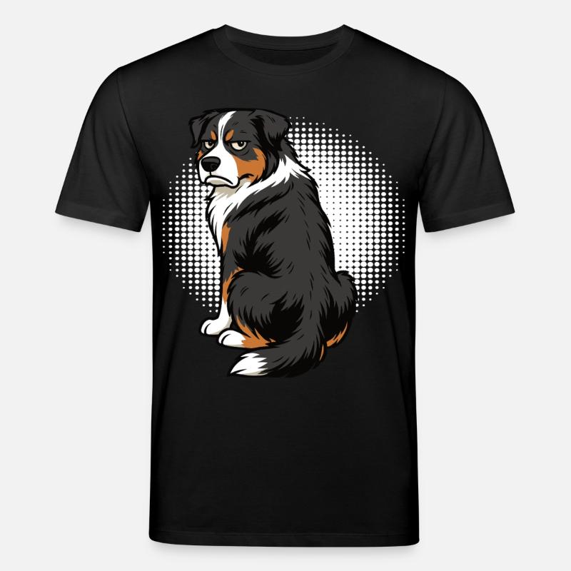 Berger australien Aussie Aussie Propriétaires Aussies - T-shirt bio CREATOR Stanley/Stella Unisexe - noir