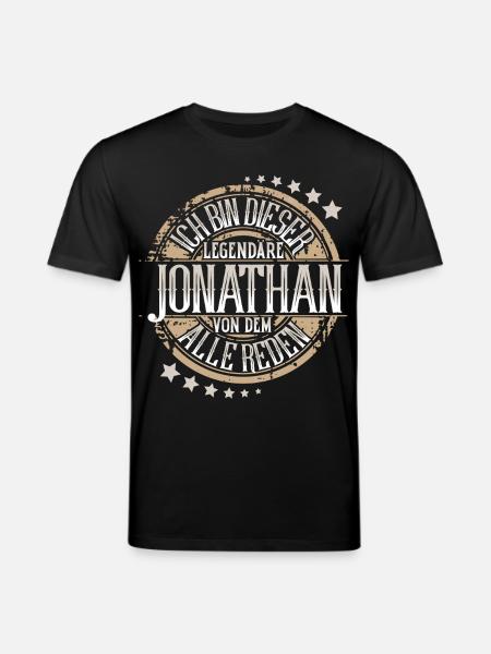 Jonathan - Stanley/Stella Unisex Bio-T-Shirt CREATOR - Schwarz