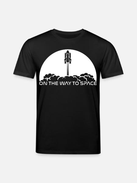 Take-off under a white sun - Stanley/Stella CREATOR Unisex Organic T-Shirt - black