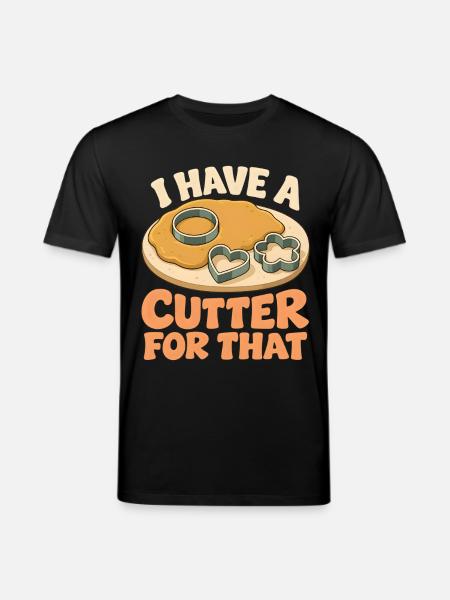 Dafür habe ich einen Ausstecher - Stanley/Stella Unisex Bio-T-Shirt CREATOR - Schwarz
