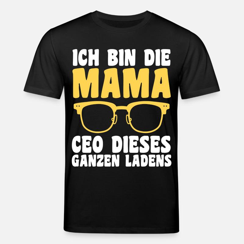 Mutter Team Mama - Stanley/Stella Unisex Bio-T-Shirt CREATOR - Schwarz