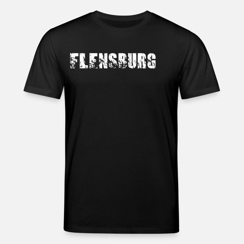 Flensburg - Stanley/Stella Unisex Bio-T-Shirt CREATOR  - Schwarz