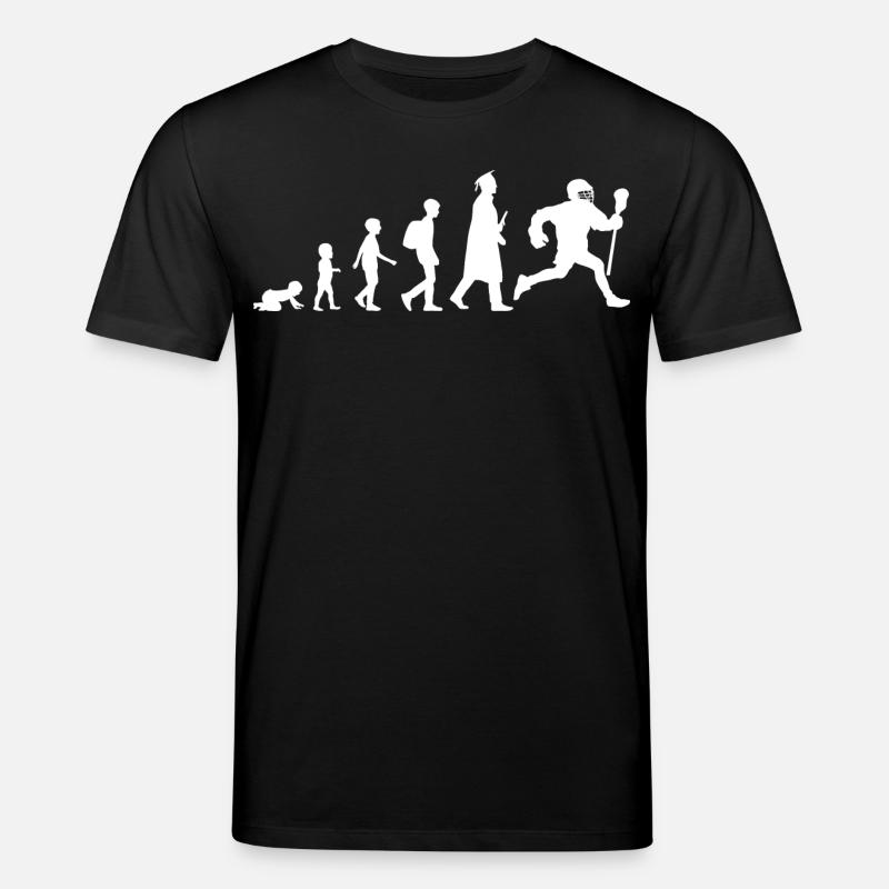 Lacrosse Evolution - Stanley/Stella Unisex Bio-T-Shirt CREATOR  - Schwarz