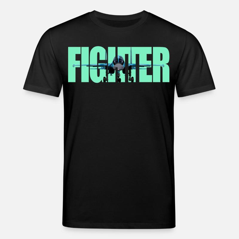 Fighter Su-34 - Stanley/Stella Unisex Bio-T-Shirt CREATOR  - Schwarz