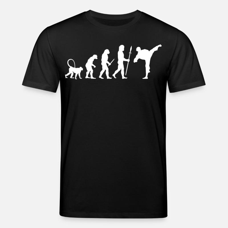Karate Evolution - Stanley/Stella Unisex Bio-T-Shirt CREATOR  - Schwarz