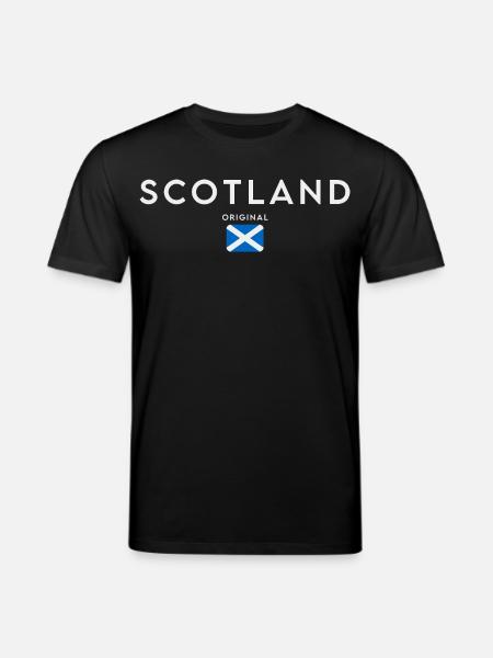Drapeau de l’Ecosse, fierté écossaise - T-shirt bio CREATOR Stanley/Stella Unisexe - noir