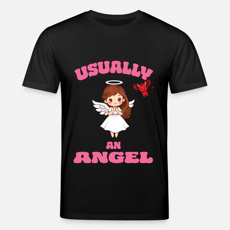 Angel or Devil - Stanley/Stella Unisex Bio-T-Shirt CREATOR  - Schwarz