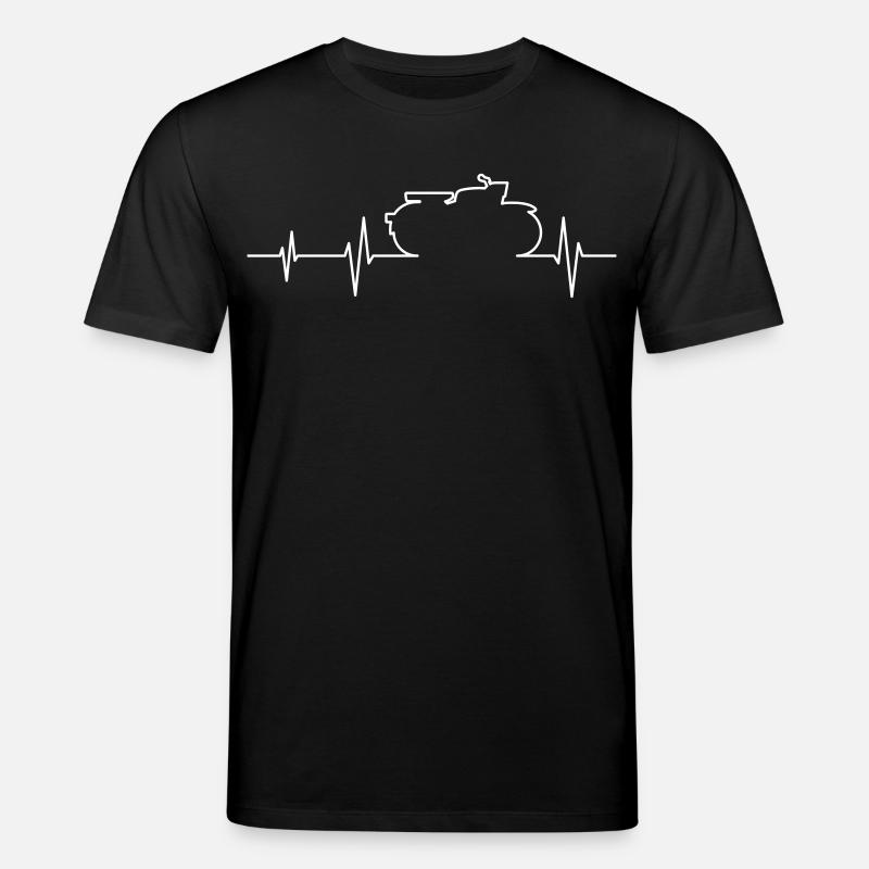 Simson Sparrowhawk Hawk ECG - Stanley/Stella CREATOR Unisex Organic T-Shirt - black
