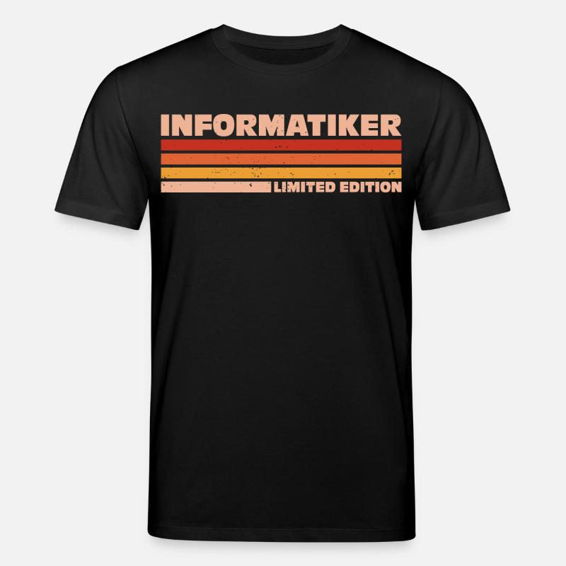 Informatiker Informatikerin Informatik - Stanley/Stella Unisex Bio-T-Shirt CREATOR  - Schwarz