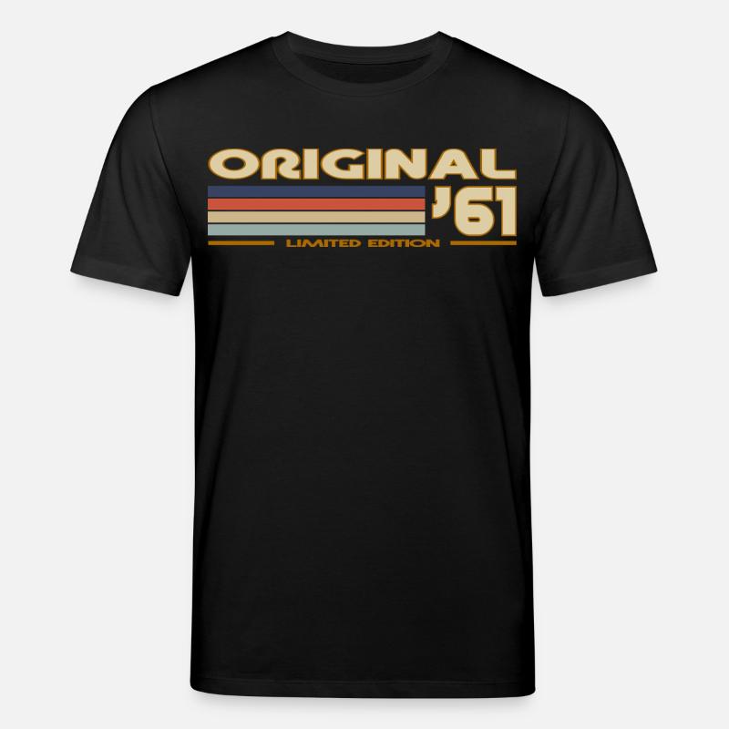 1961 - Stanley/Stella Unisex Bio-T-Shirt CREATOR  - Schwarz