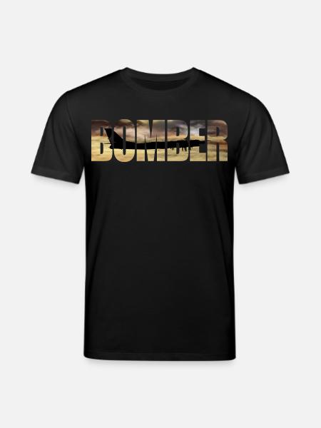 Bomber Tu-95 - Stanley/Stella CREATOR Unisex Organic T-Shirt - black