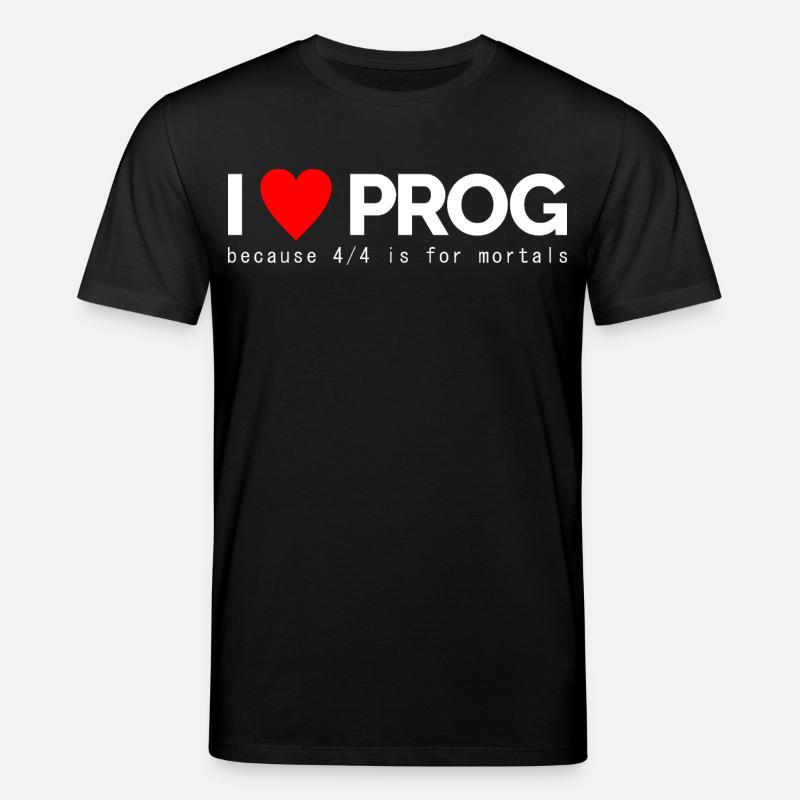 J’adore le Prog - T-shirt bio CREATOR Stanley/Stella Unisexe - noir