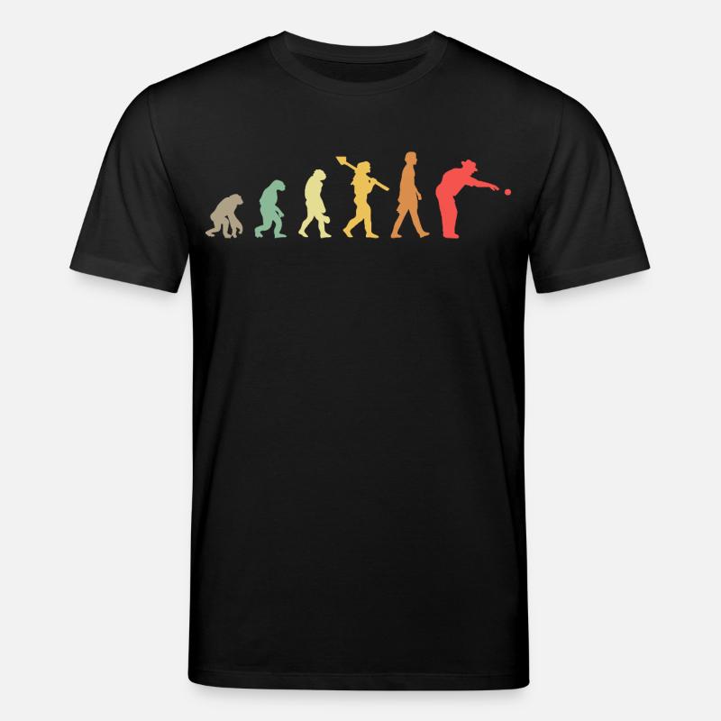 Evolution Boule - Stanley/Stella CREATOR økologisk unisex-T-shirt - sort