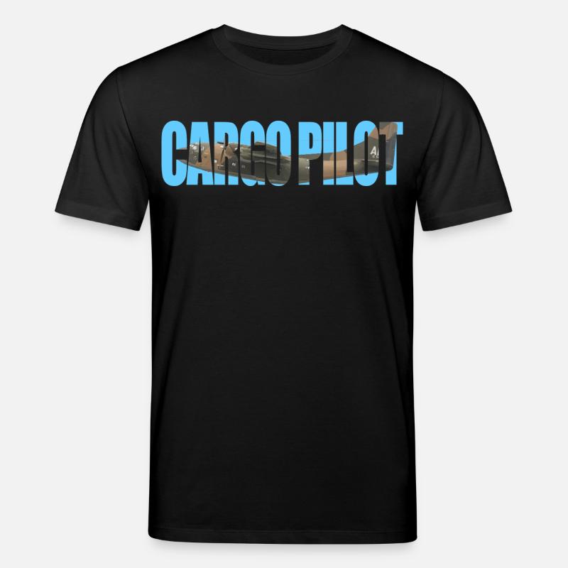 Cargo pilot C-123 - Stanley/Stella Unisex Bio-T-Shirt CREATOR  - Schwarz