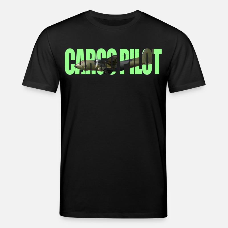 Cargo pilot C-160 - Stanley/Stella Unisex Bio-T-Shirt CREATOR  - Schwarz