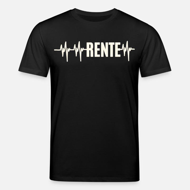 Heartbeat Rente - Stanley/Stella Unisex Bio-T-Shirt CREATOR - Schwarz