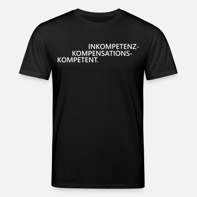 Inkompetenzkompensationskompetent Kompetenz - Stanley/Stella Unisex Bio-T-Shirt CREATOR  - Schwarz