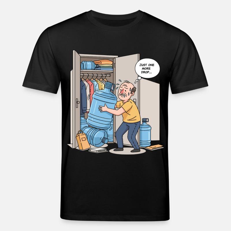 Nur ein weiterer Tropfen... - Stanley/Stella Unisex Bio-T-Shirt CREATOR  - Schwarz