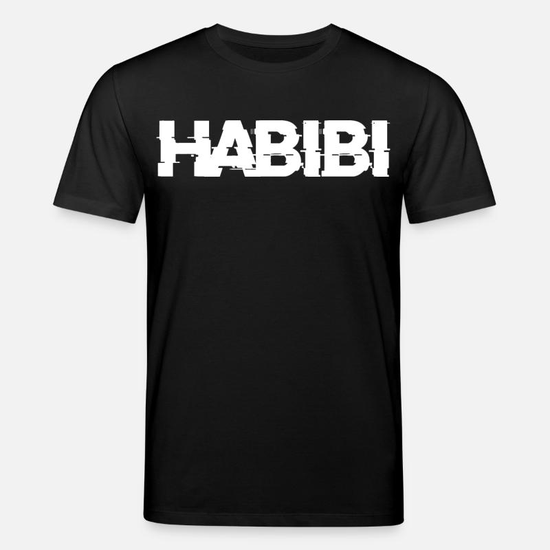 Lettrage Habibi - T-shirt bio CREATOR Stanley/Stella Unisexe - noir