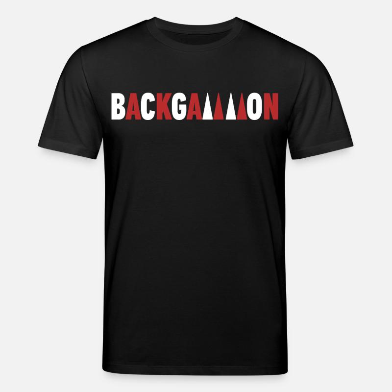 backgammon - T-shirt bio CREATOR Stanley/Stella Unisexe - noir