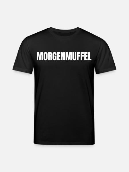 MORGENMUFFEL WEISS - Stanley/Stella Unisex Bio-T-Shirt CREATOR - Schwarz