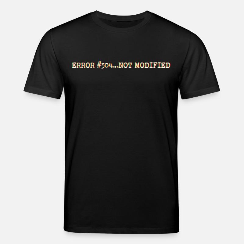 Error304_NotModified - Stanley/Stella Unisex Bio-T-Shirt CREATOR  - Schwarz