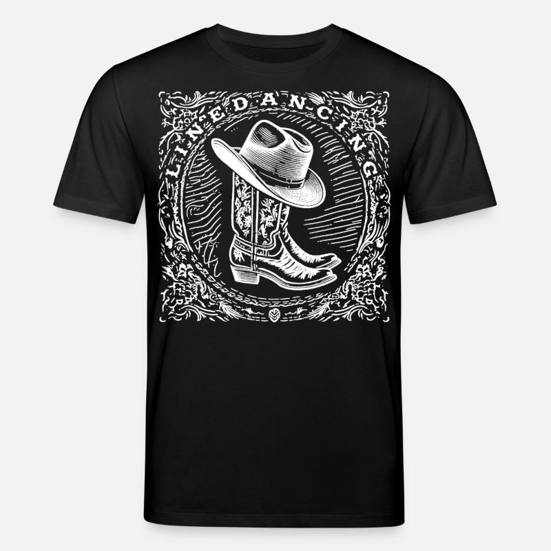 Linedancing - Stanley/Stella Unisex Bio-T-Shirt CREATOR  - Schwarz