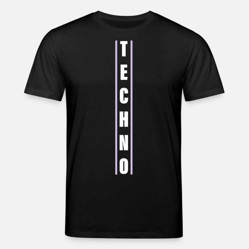 Techno - Stanley/Stella Unisex Bio-T-Shirt CREATOR  - Schwarz