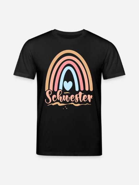 Schwester - Stanley/Stella Unisex Bio-T-Shirt CREATOR - Schwarz