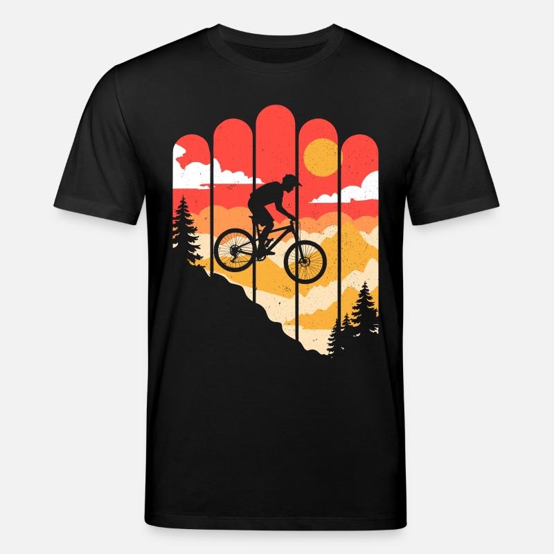 VTT Vélo Cyclisme - T-shirt bio CREATOR Stanley/Stella Unisexe - noir