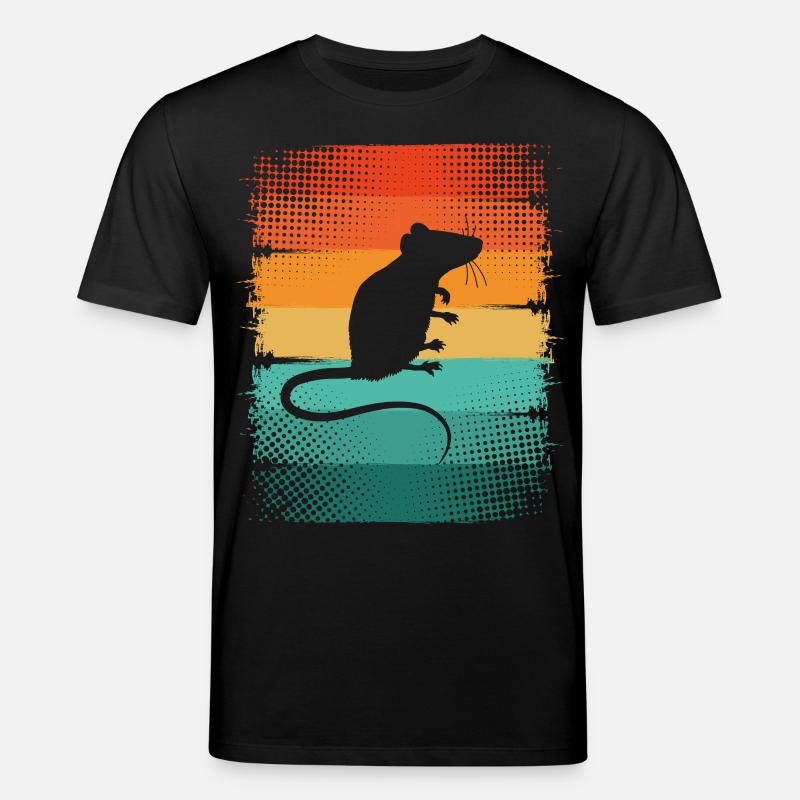 Ratte - Stanley/Stella Unisex Bio-T-Shirt CREATOR  - Schwarz