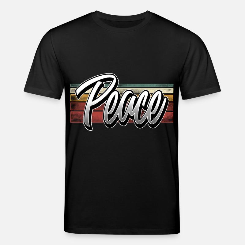 Peace - Stanley/Stella Unisex Bio-T-Shirt CREATOR - Schwarz