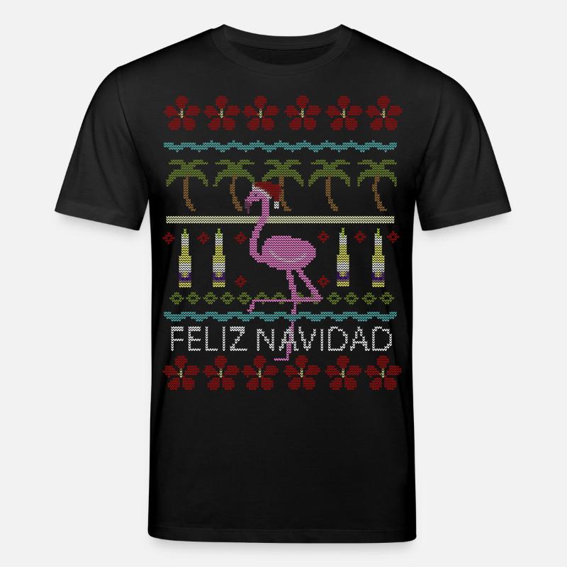 Flamingo - Stanley/Stella Unisex Bio-T-Shirt CREATOR  - Schwarz