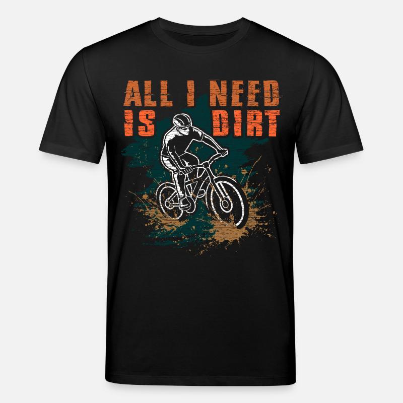 Mountainbiker - Stanley/Stella Unisex Bio-T-Shirt CREATOR  - Schwarz