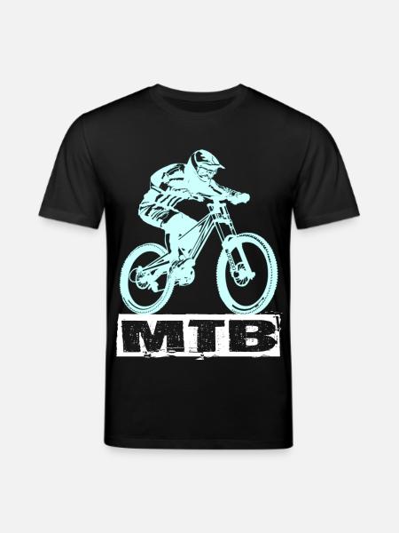 Vélo VTT - T-shirt bio CREATOR Stanley/Stella Unisexe - noir