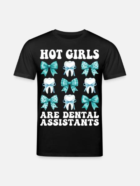 Filles assistantes dentaires drôles - T-shirt bio CREATOR Stanley/Stella Unisexe - noir