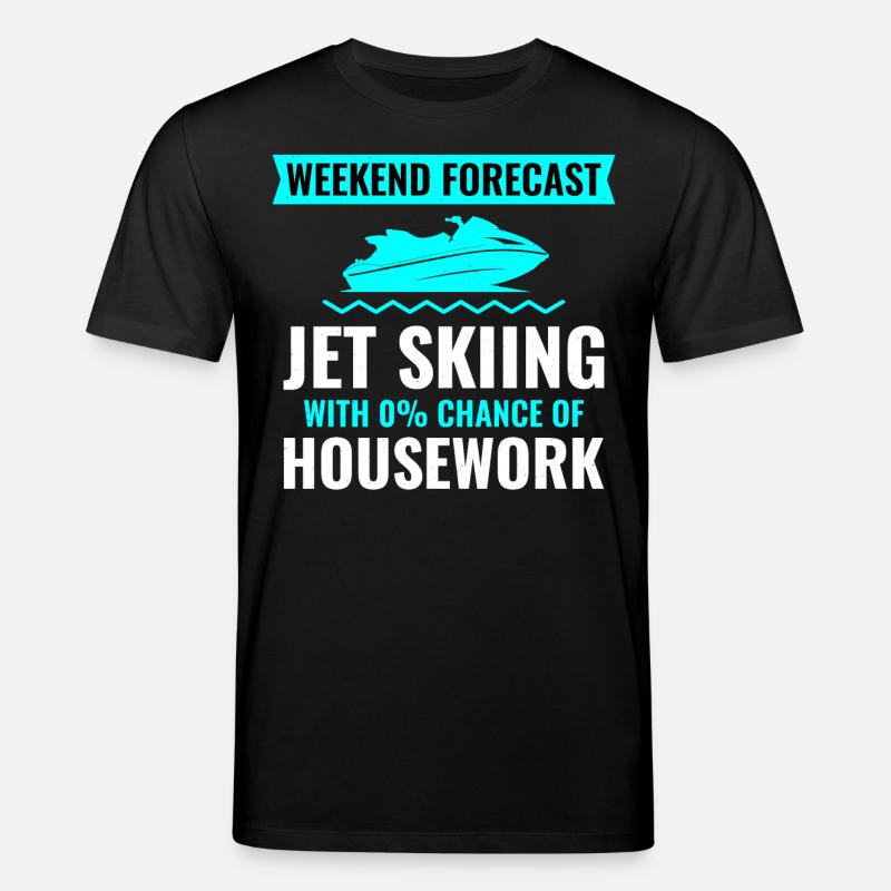 Jet Skiing Weekend Getaway - Stanley/Stella CREATOR Unisex Organic T-Shirt - black