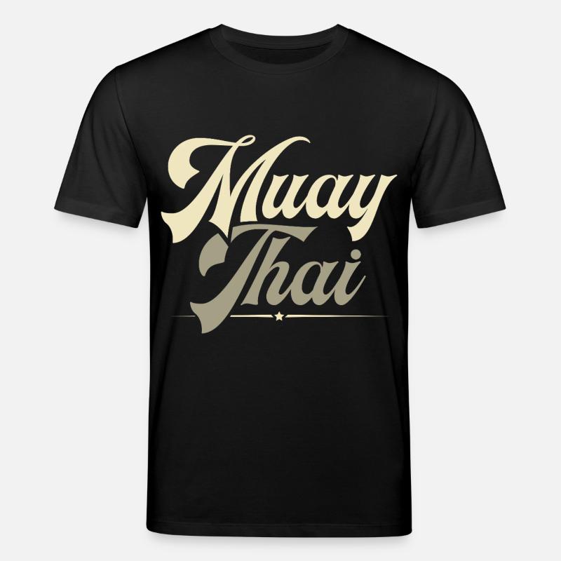Muay Thai - Stanley/Stella Unisex Bio-T-Shirt CREATOR - Schwarz