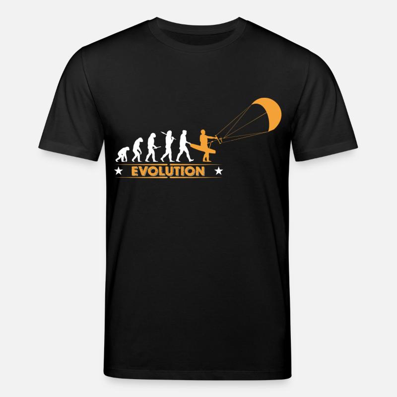 Kitesurf - evolution - T-shirt bio CREATOR Stanley/Stella Unisexe - noir