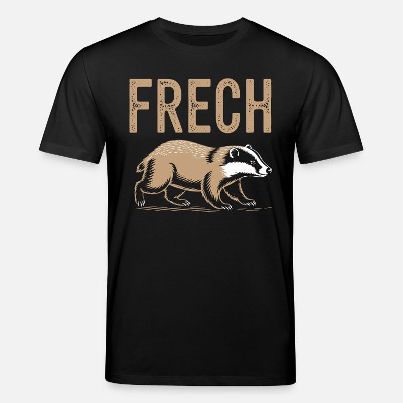 Frechdachs - Stanley/Stella Unisex Bio-T-Shirt CREATOR  - Schwarz