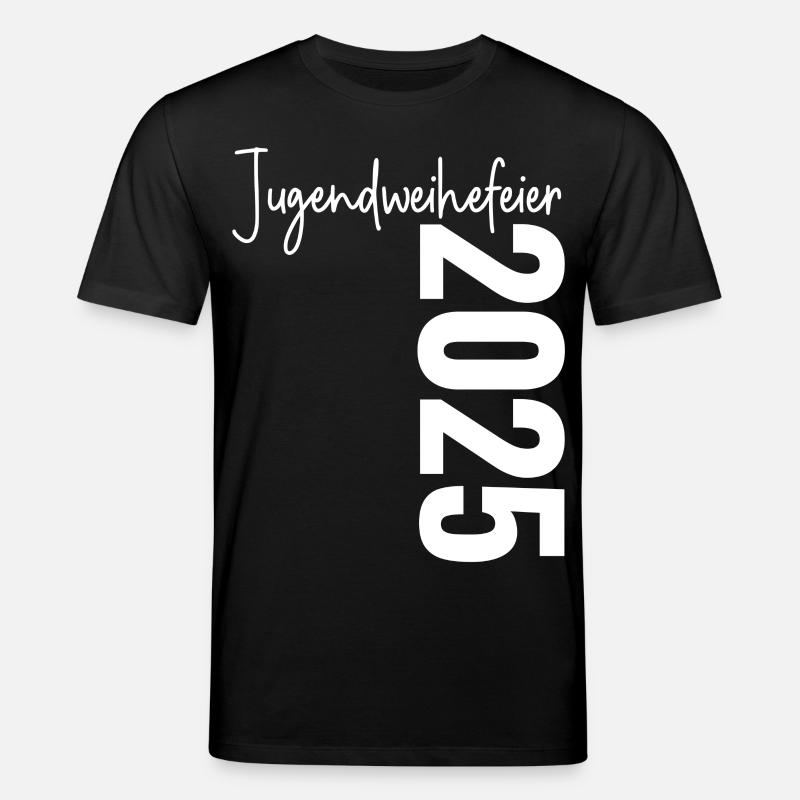 Jugendweihe Feier 2025 - Jugendweihefeier 2025 - Stanley/Stella Unisex Bio-T-Shirt CREATOR - Schwarz