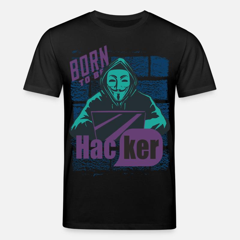 Hacker - Stanley/Stella Unisex Bio-T-Shirt CREATOR  - Schwarz