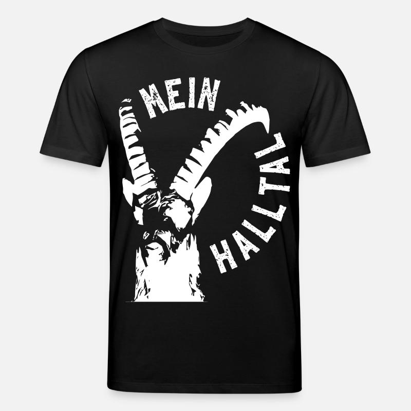 MEIN HALLTAL Steinbock - Stanley/Stella Unisex Bio-T-Shirt CREATOR  - Schwarz