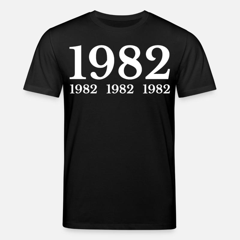 1982 - T-shirt bio CREATOR Stanley/Stella Unisexe - noir